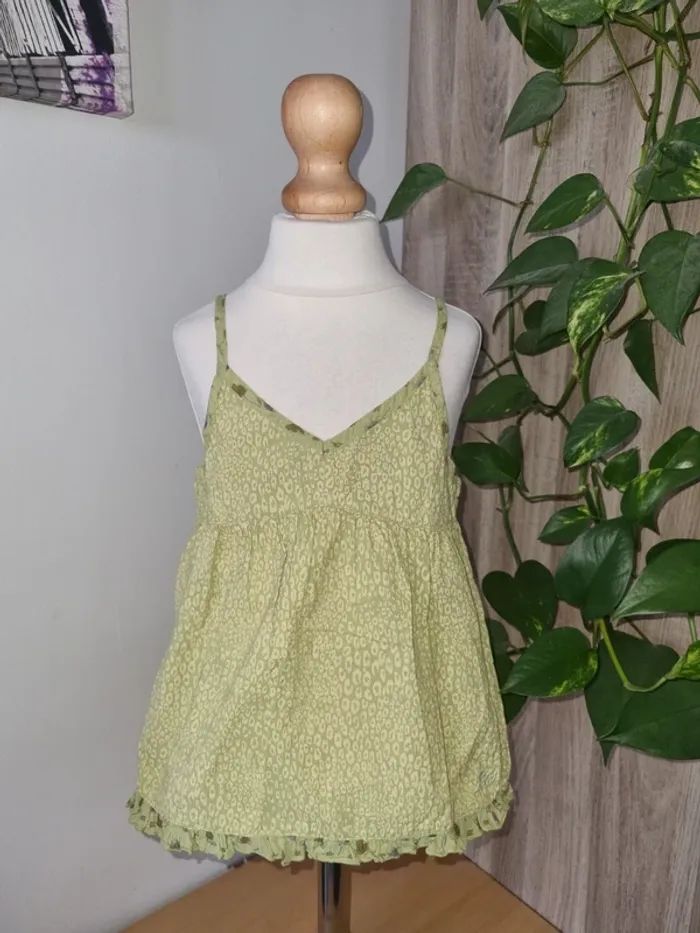 Débardeur tunique en coton léger IKKS 6 ans