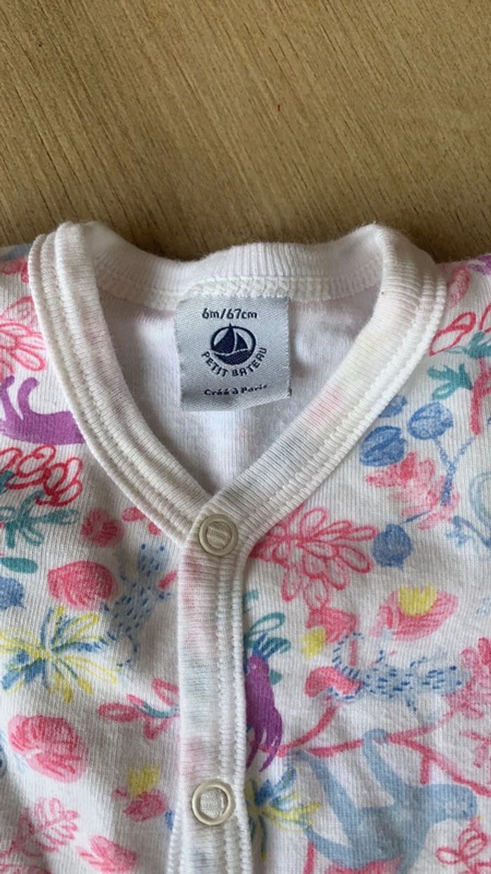 Grenouillère Petit bateau 6 mois - photo numéro 2