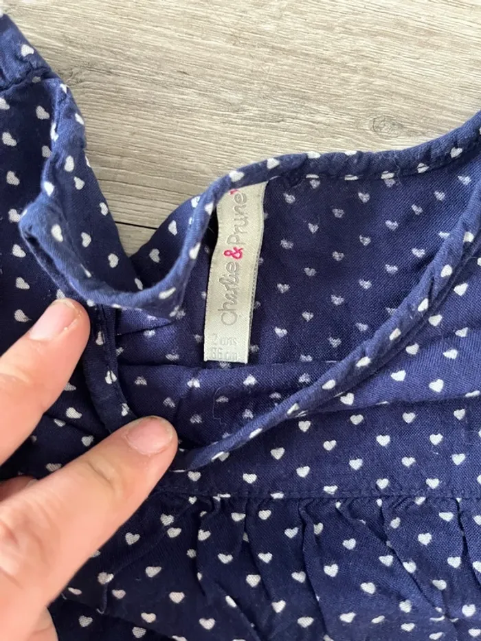 Blouse à cœurs - photo numéro 2