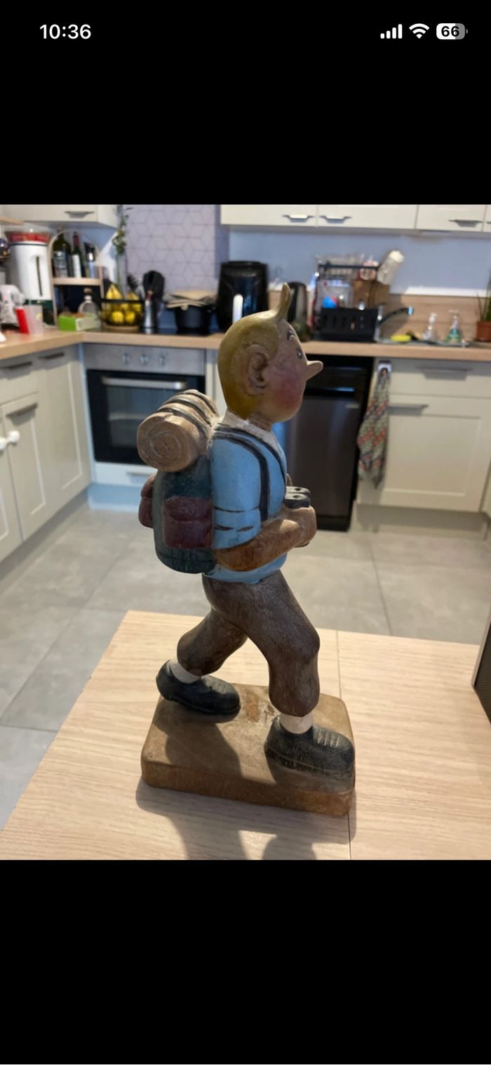 Statue Tintin