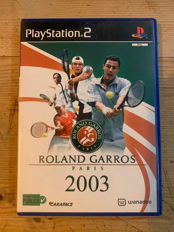 Roland garros paris 2003