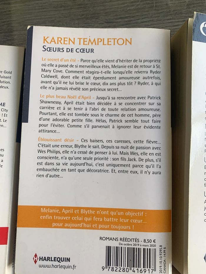 Lot de 6 livres harlequin SAGAS - photo numéro 3