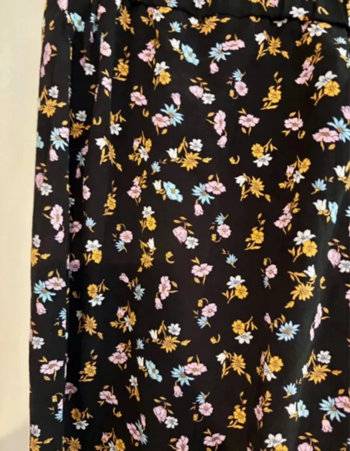 💖 Pantalon évasé fleuri Pimkie T.38 - photo numéro 4