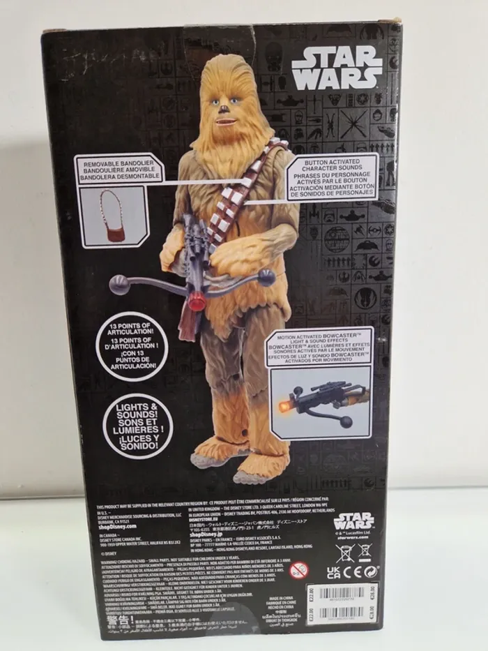 D236- ys 

 Action Figures
Chewbacca Talking Action Figure, Star Wars - photo numéro 5