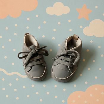 Baskets bébé mixte grises Kappa
