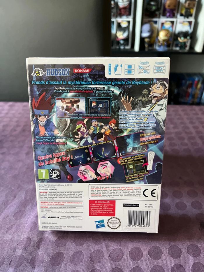 Jeu de wii beyblade métal fusion - photo numéro 2