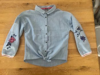 Chemise légère avec broderies