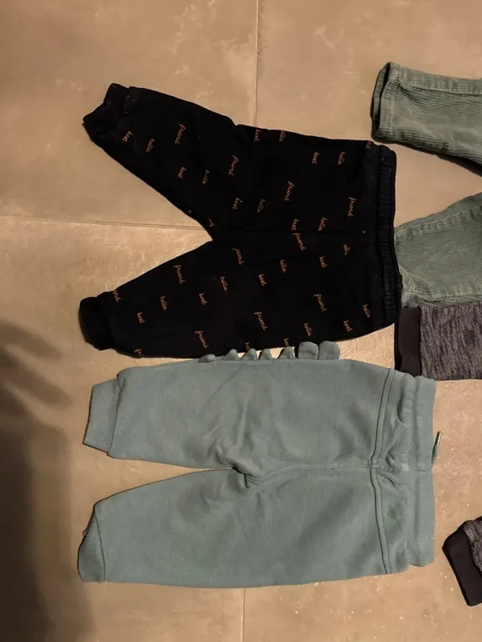 Lot de 4 pantalons 9 mois - photo numéro 3