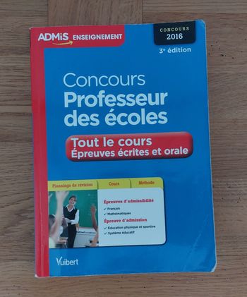 Concours professeur des écoles - Vuibert