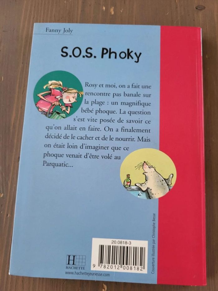Livre Sos Phocky - Hôtel Bordemer -bibliothèque rose - photo numéro 2