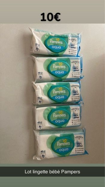 Lingette Pampers 