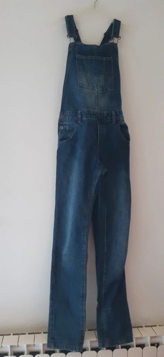 Salopette en jean 12 ans - photo numéro 4
