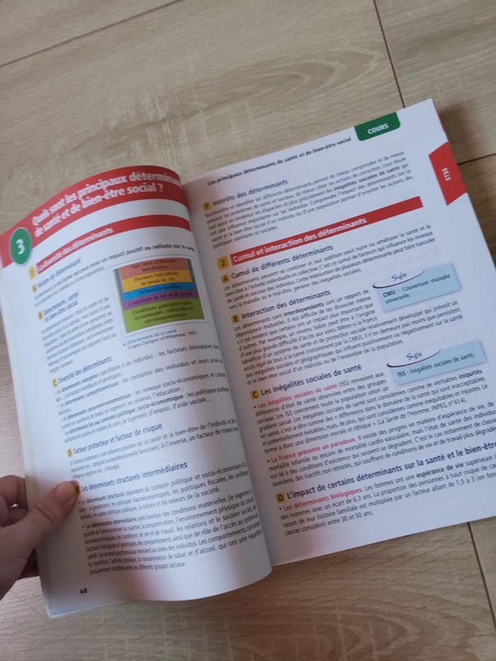 Livre 📕 Objectif bac 1° ST2S hachette education 5€ - photo numéro 10