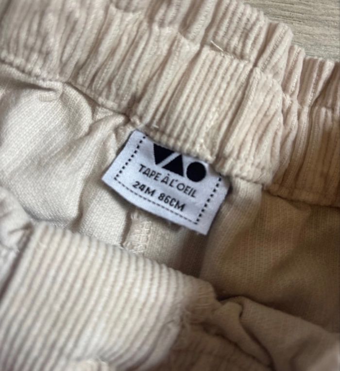 Short daims beige TAO - photo numéro 2