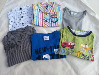 Lot chemise tee-shirt manches longues B