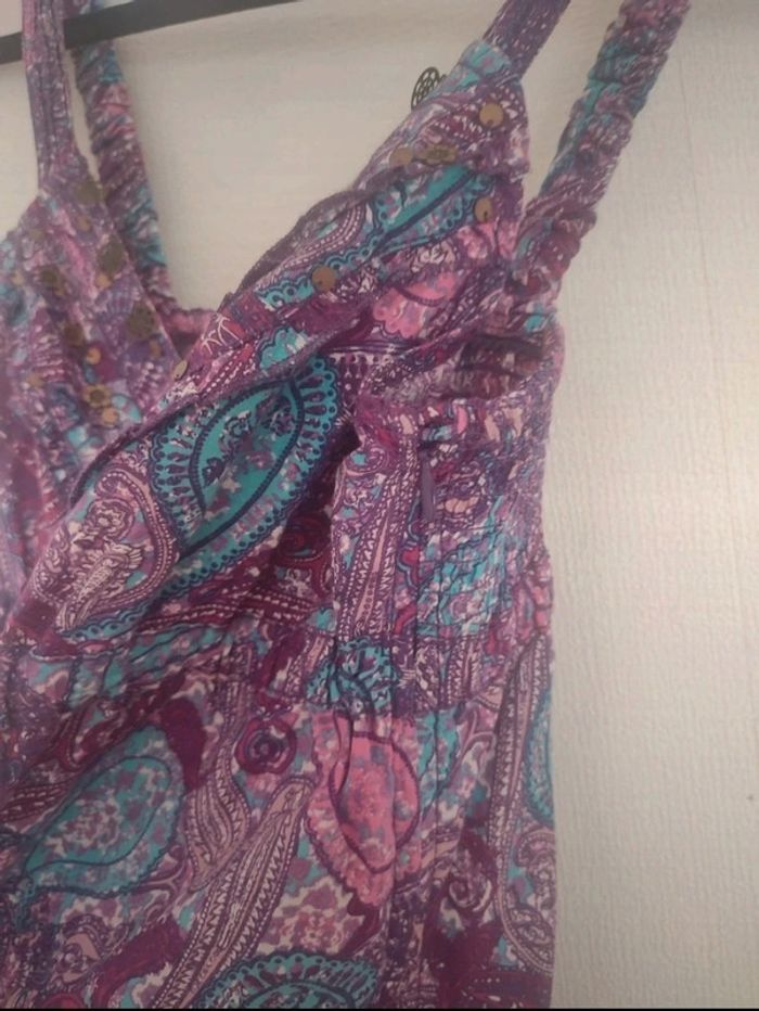 Haut été imprimé 💜 taille S, marque Esprit edc - photo numéro 4