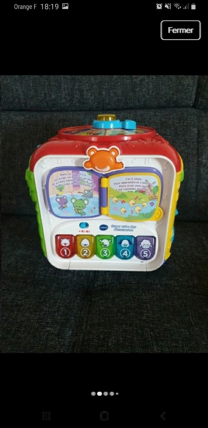 Cube Vtech bébé 🐦 - photo numéro 2