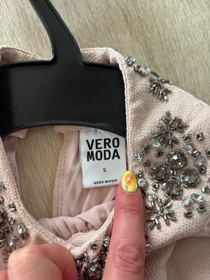 Robe rose pâle Vero moda - photo numéro 3