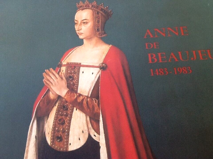 Affiche Anne de Beaujeu (1483-1983) Vème Centenaire de sa régence - photo numéro 3