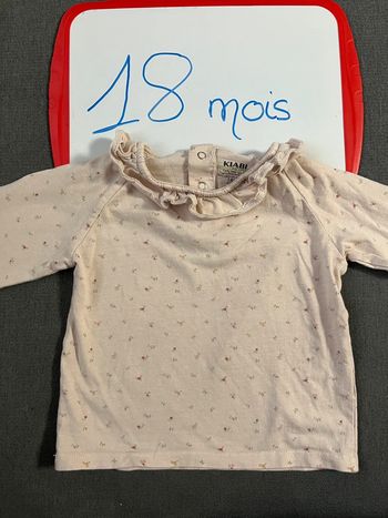 Blouse fleurie Kiabi 18 mois