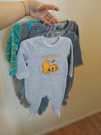 Lot pyjamas garçon 6mois