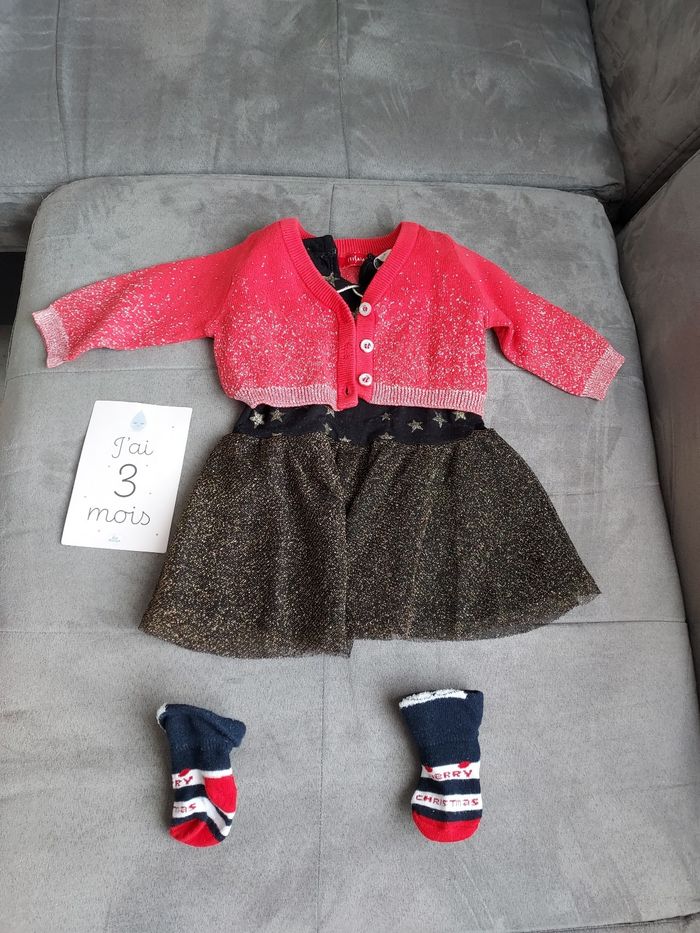 Tenue Noël 3 mois