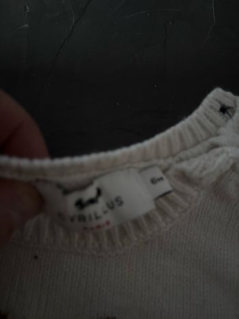 Pull cyrillus 3 mois