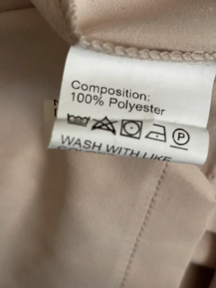 Combishort saharienne beige clair style utility - Taille S/M - photo numéro 6