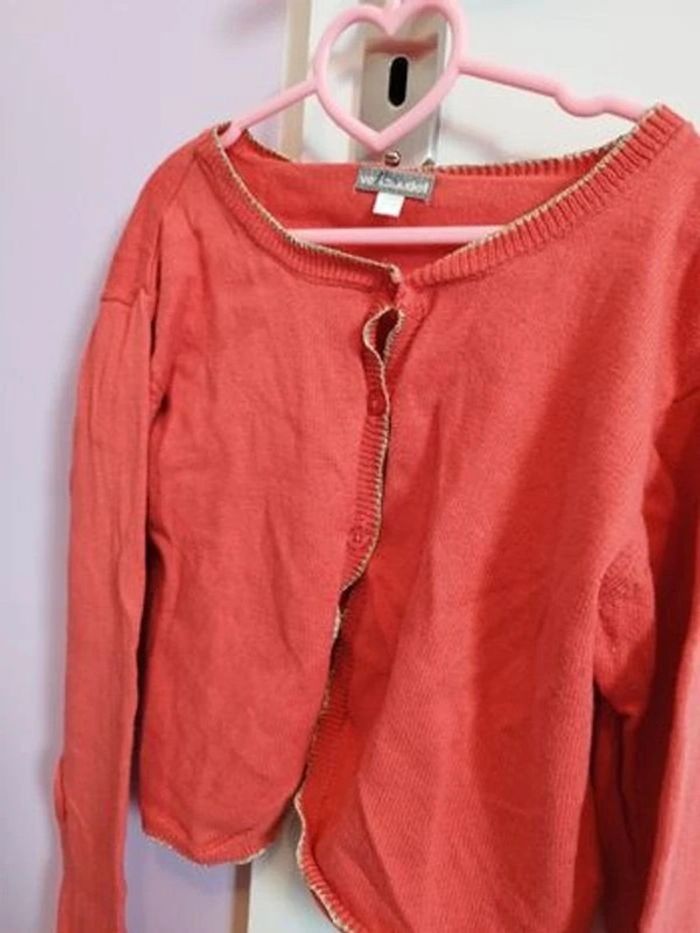 Gilet Bordure doré Verbaudet 10 ans - photo numéro 3