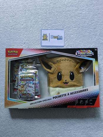 Coffret Pokémon Collection Spéciale Pochette à Accessoires Évoli EV8.5