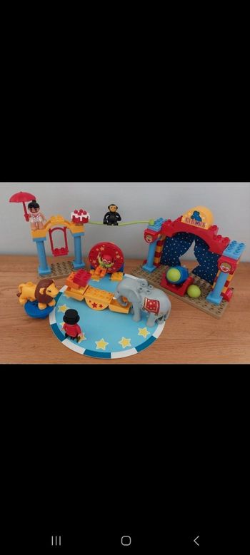 Le cirque Lego Ville - Lego Duplo Réf 5593