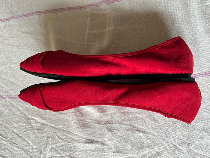 Ballerines neuves rouge 39 - photo numéro 6
