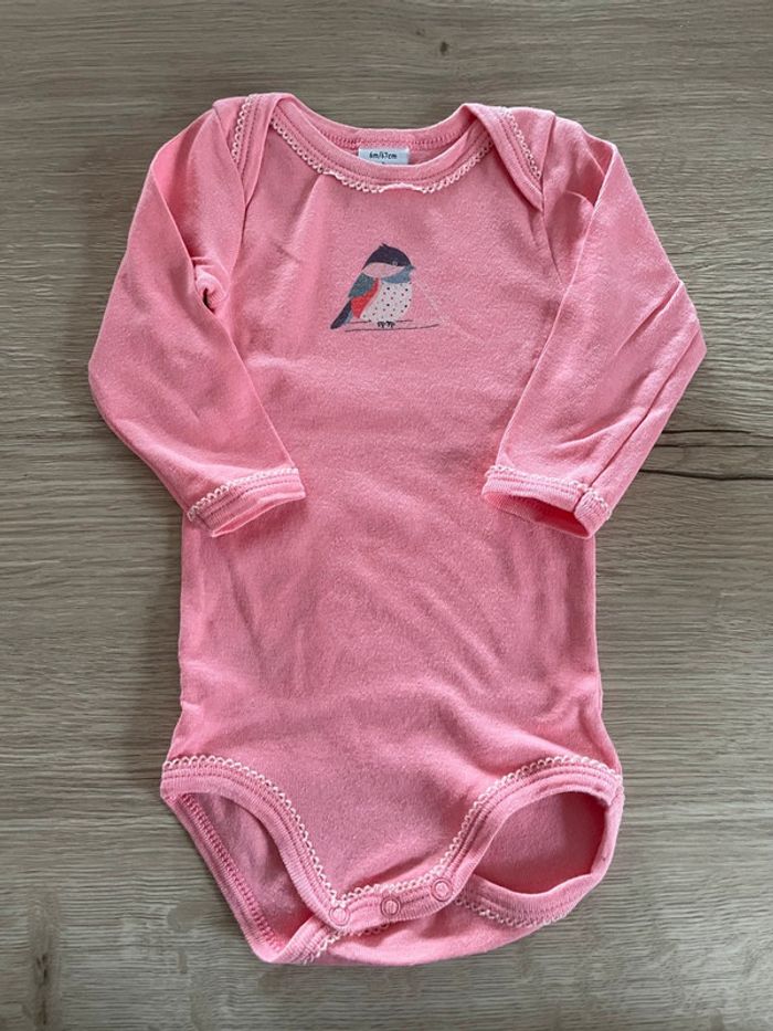 Bodies - petit bateau - 6 mois - photo numéro 2