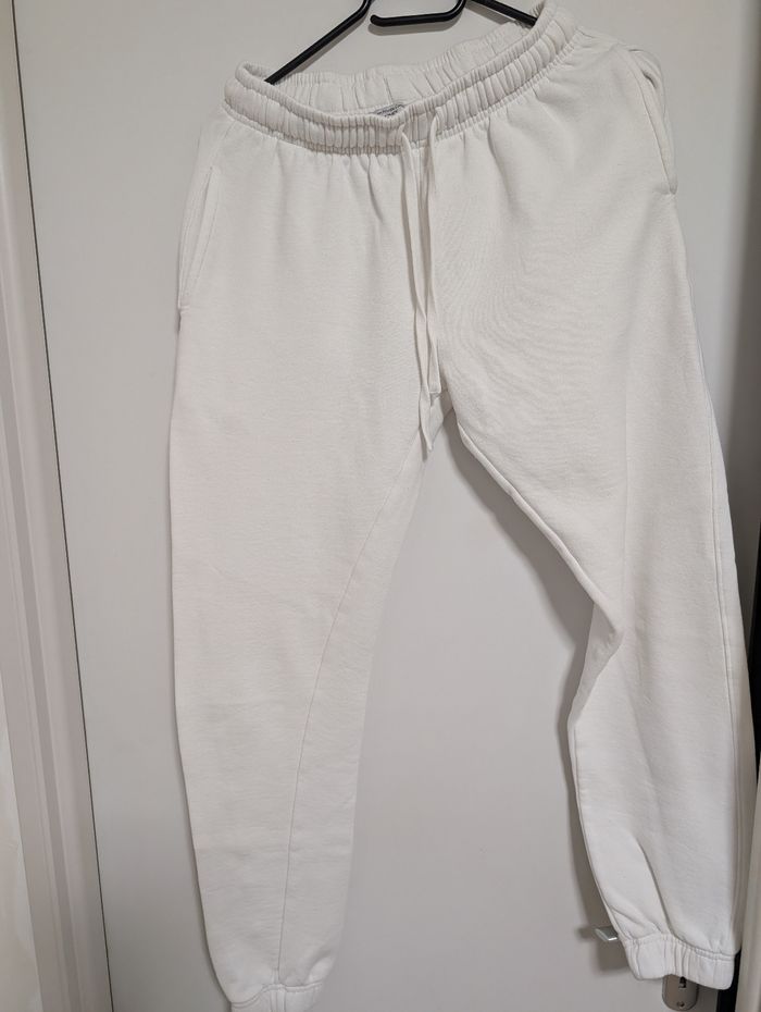 Pantalon jogging blanc Femme ou Adolescente