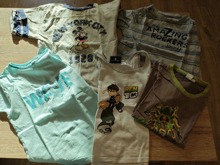 Lot de 5 t-shirts manches courtes