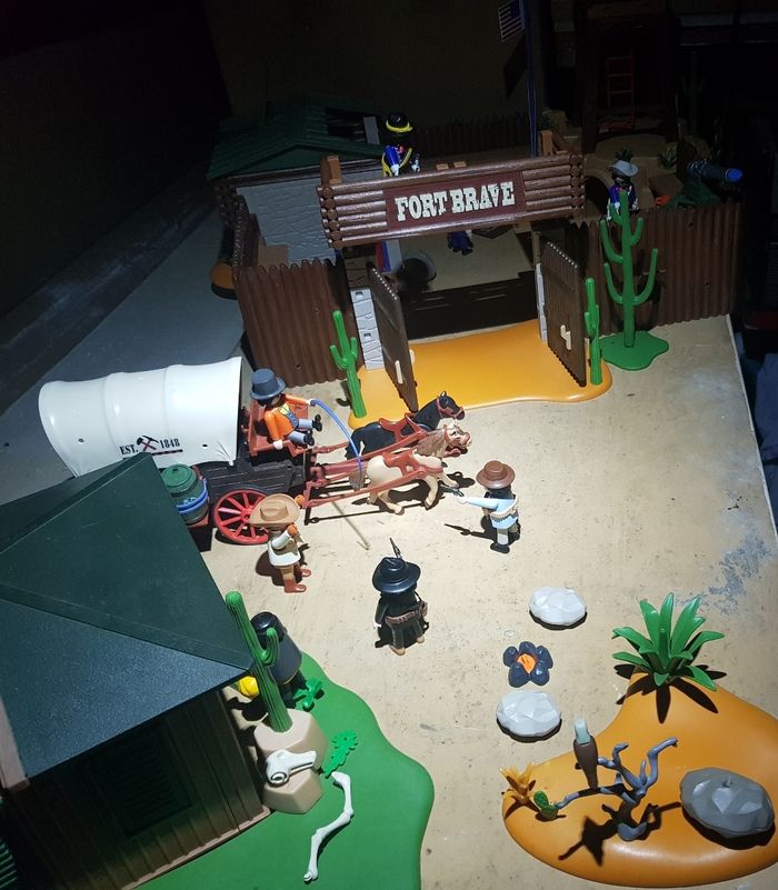 Fort farwest cowboy playmobil