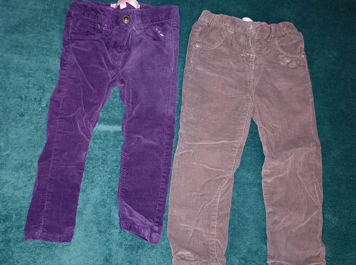 Lot de 2 pantalons