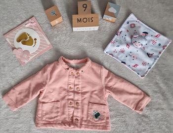 Veste rose mi-saison Sergent Major 9M (TBE avec défaut)