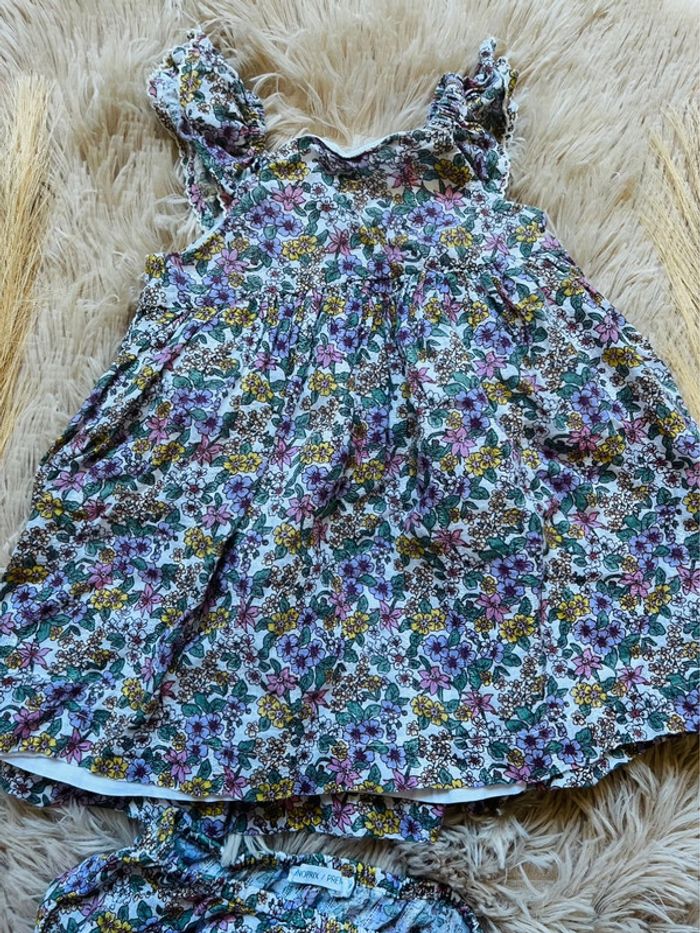 Robe fleurie + bloomer - photo numéro 2