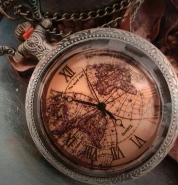 A36 montre à gousset rétro vintage originale bronze