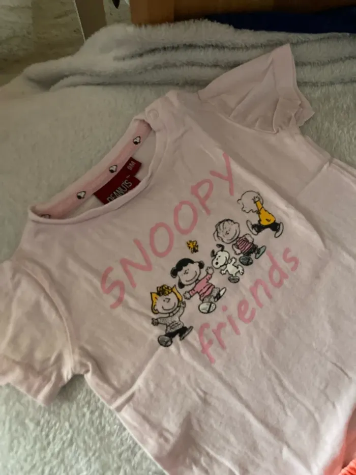 T-shirt Snoopy et short - photo numéro 2