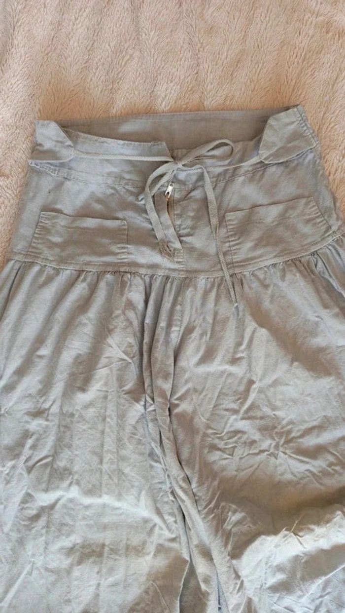 Pantalon gris sarouel - photo numéro 9