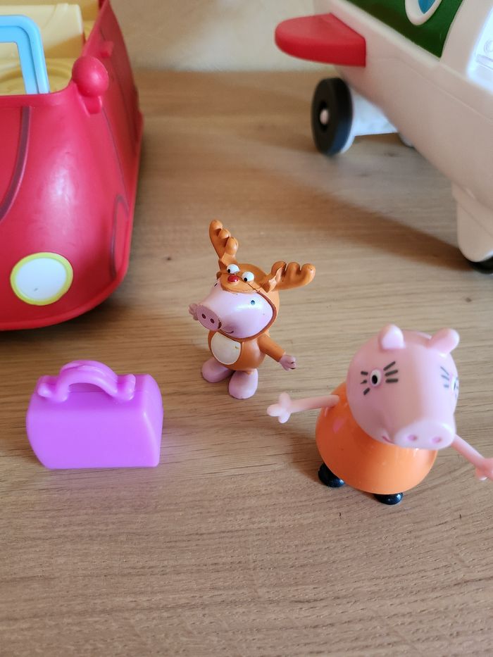 Voiture + avion peppa pig - photo numéro 2