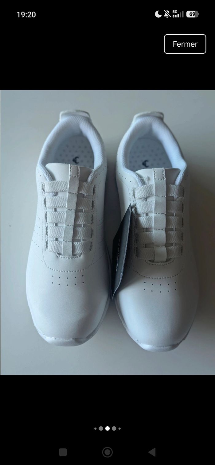 Chaussures médicale Suecos Erik blanc - photo numéro 5