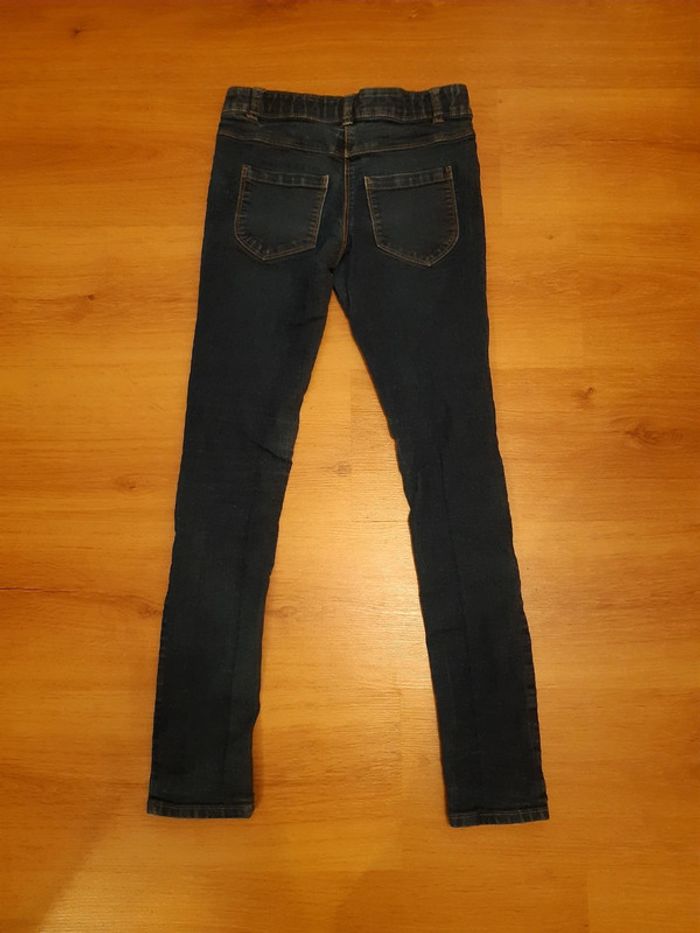 Jeans fille slim taille 12 ans - photo numéro 2