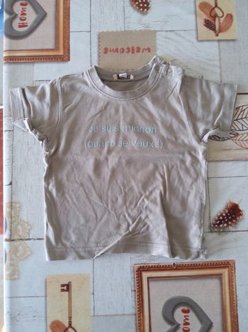 Tee-shirt garçon 18 mois