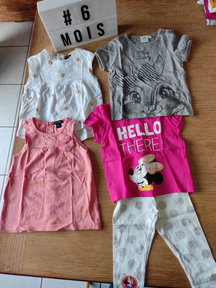 Lot t shirts  manches courtes