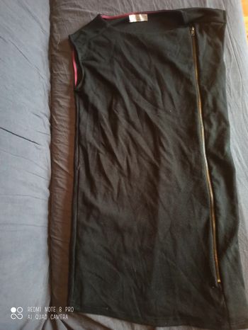 Robe noire de maternité