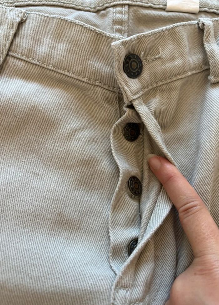 Jean beige homme Blue Mountain – coupe droite taille 2XL/50 relaxed fit droit vintage 2000s y2k - photo numéro 7