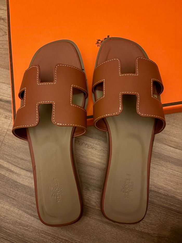 Claquette Hermes Taille 38 - photo numéro 4